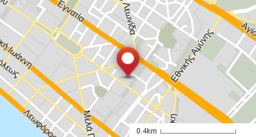 Location of business on map