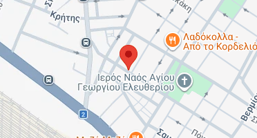 Location of business on map