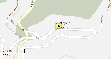 Location of business on map