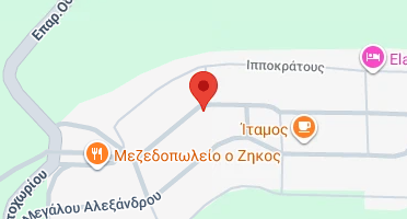 Location of business on map