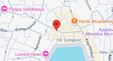 Location of business on map