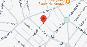 Location of business on map