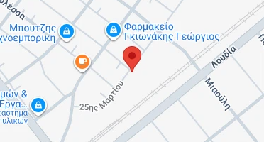 Location of business on map