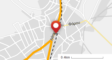 Location of business on map