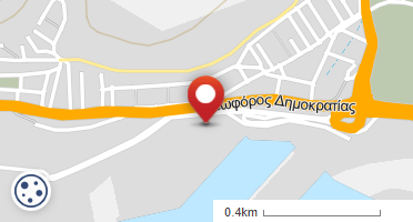 Location of business on map