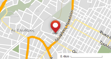 Location of business on map