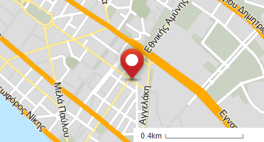 Location of business on map