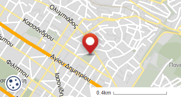 Location of business on map