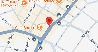 Location of business on map