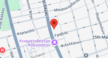 Location of business on map