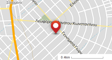Location of business on map