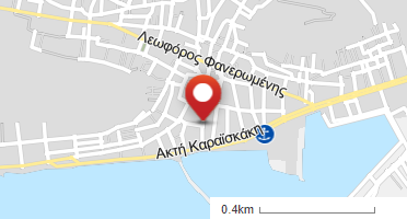 Χάρτης και σημείο της επιχείρησης