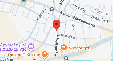 Location of business on map