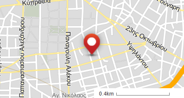 Location of business on map