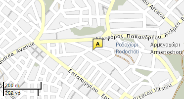 Χάρτης και σημείο της επιχείρησης