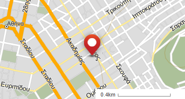 Location of business on map