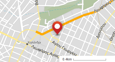 Χάρτης και σημείο της επιχείρησης