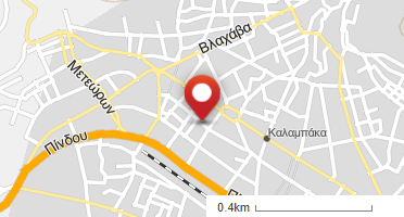 Location of business on map