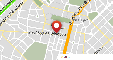 Location of business on map