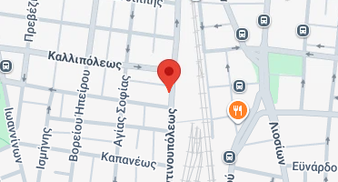 Location of business on map