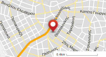 Location of business on map