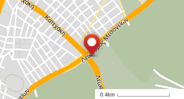 Location of business on map
