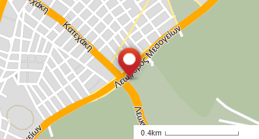 Location of business on map