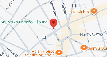 Location of business on map