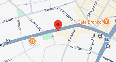 Location of business on map