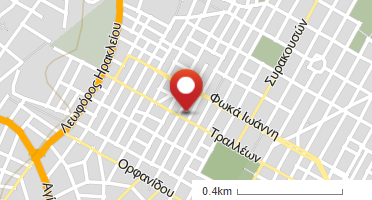 Location of business on map