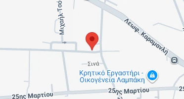 Location of business on map