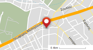 Location of business on map