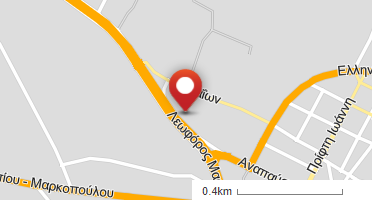 Location of business on map