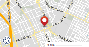 Location of business on map