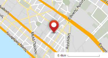 Location of business on map
