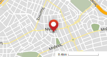 Location of business on map
