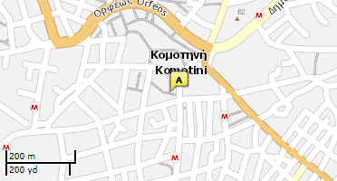 Χάρτης και σημείο της επιχείρησης