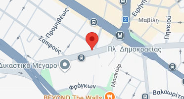 Location of business on map