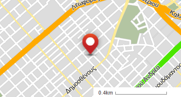 Location of business on map