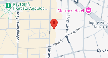 Location of business on map