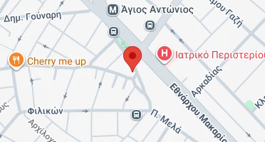 Location of business on map