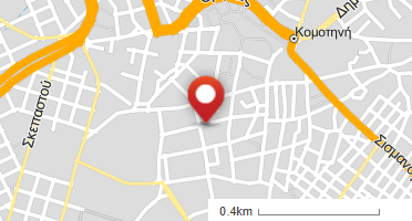 Location of business on map