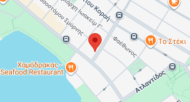 Location of business on map
