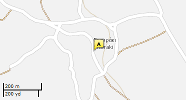 Location of business on map