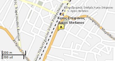 Χάρτης και σημείο της επιχείρησης