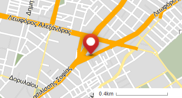 Location of business on map