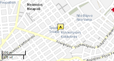 Χάρτης και σημείο της επιχείρησης
