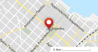Location of business on map