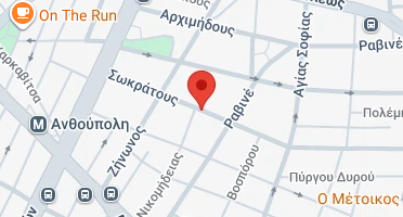 Location of business on map
