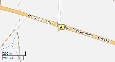 Location of business on map
